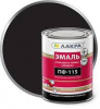 Эмаль Лакра ПФ-115 черная глянцевая 0,9кг