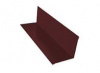 Планка угла внутреннего 50х50х3000мм (Steelmatt) (8017) коричневый