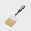 Кисть универсальная плоская 120х25мм светлая смеш. щетина, 2К ручка Black White 880-120