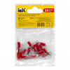 Наконечник НВИ 1.25-3 вилка 0.5-1.5мм (20 шт) IEK UNL10-4-D15-4-3_