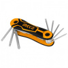Набор ключей Torx INGCO INDUSTRIAL, T9-T40, Cr-V 152999