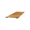Планка стыковочная 60х3000 (ECOSTEEL) золотой орех