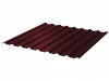 Профнастил СП20 полимерный (RAL3005) темно-красный (1150х2000мм)
