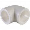 Угольник 90 для полипропиленовых труб под сварку (цвет белый) d 40  ПОЛИТЭК 9000000340