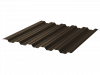 Профнастил НС35 полимер. (RAL8017) коричневый (1060х6000)