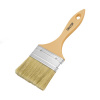 Кисть пл. 75х14 мм Суббота из светлой смешанной щетины, пластиковая ручка 126055