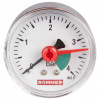 Манометр аксиальный с указателем предела. Корпус Dn 50мм 1 4 Rommer (до 4 бар) RIM-0007-500408