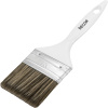 Кисть для лака плоская 65х15мм, темная синтетическая щетина, пластиковая ручка PROFI 730-063