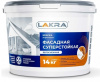 Краска ЛАКРА фасадная суперстойкая белая 14кг