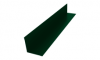Планка угла внутреннего 50х50х3000мм (Steelmatt) (6007) темно-зеленый