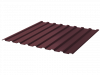 Профнастил СП20 полимерный (Steelmatt) (RAL3005) темно-красный