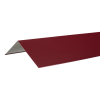 Конек плоский (Steelmatt) (RAL3005) темно-красный (2м)