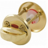 Завертка WC дверная золото 50мм ШЛОСС 02002