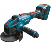 Машина шлифовальная угловая аккумуляторная бесщеточная КРАТОН AGB18DC-125-OFA SET (АКБ 4,0А•ч  ЗУ)