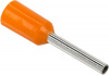 Наконечник НШВИ 0,5-08 оранжевый (100шт упак) IEK UGN10-D05-02-08