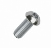 Винт полукр.вш ш нерж.сталь ИСО 7380-1 А2 М 8х90 90 (100)
