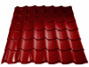 Металлочерепица МП Монтеррей (3011) красный