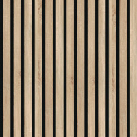 Панель Стеновая Акустическая МДФ Stella Comfort Standart Дуб Сонома 2780х600х9