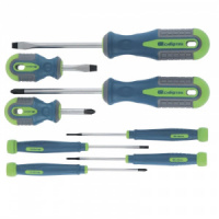 Набор отверток 8 шт., PH+SL, CrV, 3-х компонентные ручки Сибртех 13375