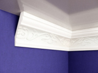 Плинтус потолочный С102 80, 70х35мм, 2м Солид-