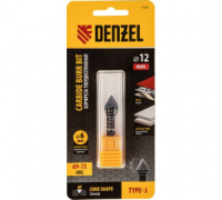 Борфреза по металлу твердосплавная, зенкер 60 град., тип-J, 12 мм Denzel 72057