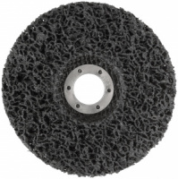 Диск зачистной полимерный, черный, посадочный диаметр 22,2 мм, 125 мм FIT