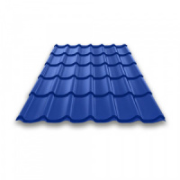 Металлочерепица МП Монтеррей (5005) синий